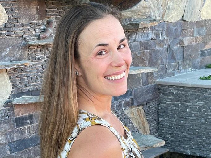 Picture of me sitting and smiling